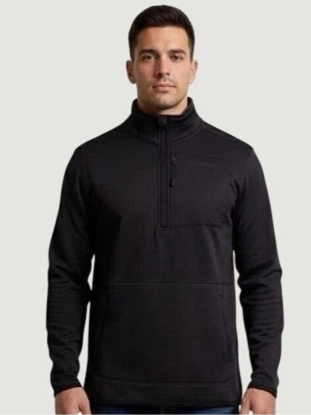 Merrell Black Ribbed Lightweight Jacket